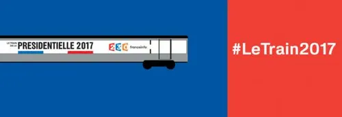 Le train présidentielle dans la région