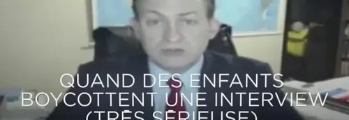 Un spécialiste de la BBC interrompu par ses enfants !