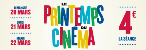 C'est le printemps... Du cinéma !