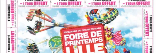REDUCTION FOIRE AUX MANEGES DE LILLE !