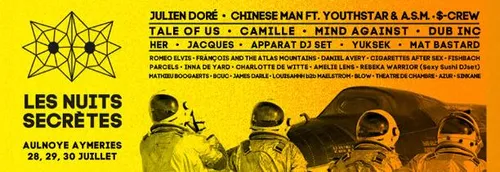 Billetterie ouverte pour Les Nuits Secrètes!