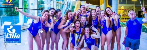Les lilloises championnes de France de Water-polo!
