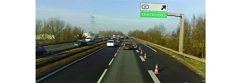 Attention : rénovation de la chaussée sur l’A25