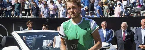 Le nordiste Lucas Pouille s'offre son premier titre sur gazon !