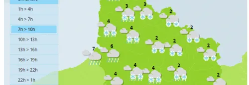 Fortes perturbations dès la nuit prochaine en région !