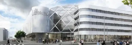 Le chantier du nouveau centre commercial Lillenium inauguré