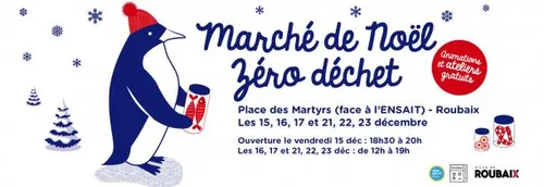 Un marché de Noël zéro déchet à Roubaix ce week-end