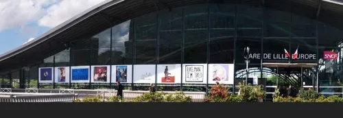 La gare Lille Europe en travaux d'ici janvier