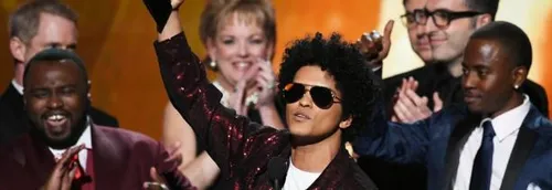 Bruno Mars rafle tout aux Grammy Awards 2018
