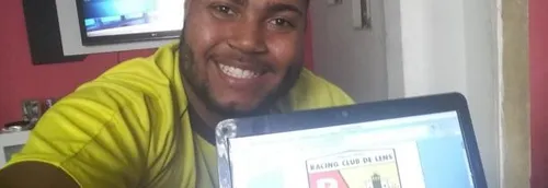 Pedro, brésilien, fan du RC Lens grâce à "Football Manager"