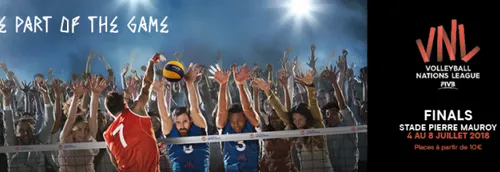 Billets disponibles pour le Final 6 de Volley