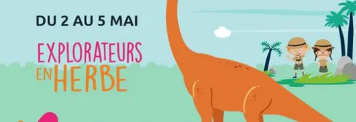 Exposition "explorateurs en herbe" pour les enfants