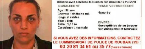 Disparition d'une mère et son bébé à Roubaix