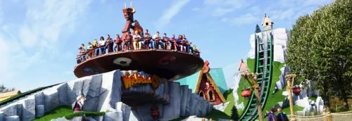 La billetterie prise d'assault à Plopsaland La Panne en Belgique