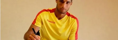 Un nouveau joueur au club de football de Lens