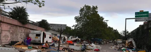 Lille : les Roms ont quitté le carrefour Pasteur