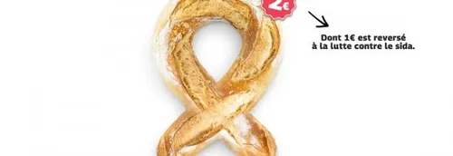 Pour lutter contre le SIDA, acheter la "love baguette'
