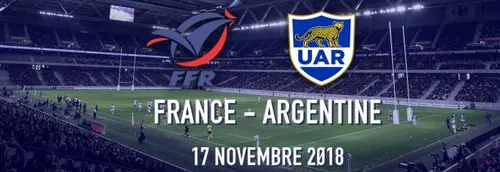 Il reste des places pour France/Argentine à Villeneuve d'Ascq
