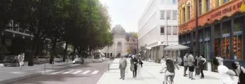 Lille : Des travaux rue Pierre Mauroy