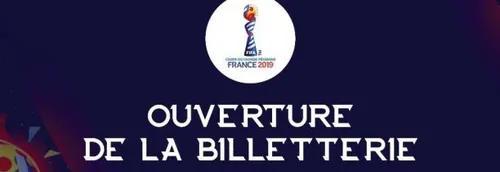 Ouverture de la billetterie pour la coupe du monde féminine de foot...
