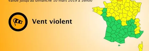 Alerte orange aux vents violents dans le Nord-Pas-de-Calais et la...