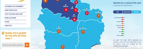 Pic de pollution... encore... dans le Nord-Pas-de-Calais