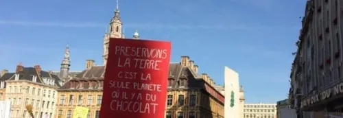 Lille: nouvelle mobilisation des jeunes pour défendre le climat