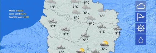 Il va faire froid ce week-end dans la région !
