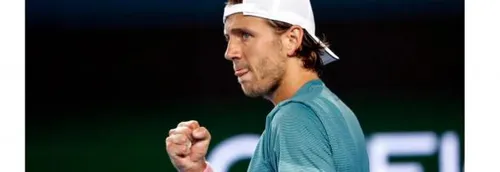 Lucas Pouille fait son entrée à Roland-Garros