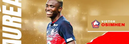 Victor Osimhen élu meilleur joueur du mois de L1 !