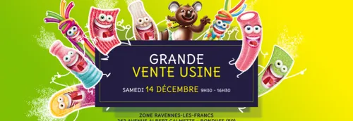 Grande vente d'usine chez Lutti ce samedi !