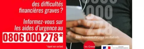 Un numéro d'urgence pour les étudiants précaires