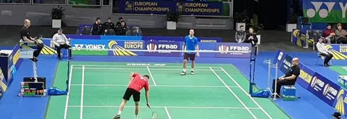 Championnat d’Europe de badminton au Stade Arena de Liévin