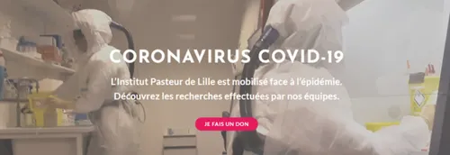 L'institut Pasteur de Lille a lancé un site spécial Covid-19