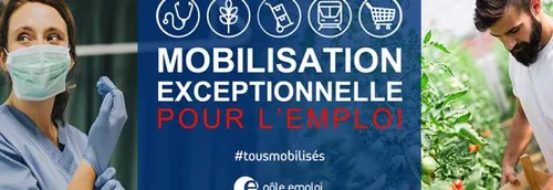 Pôle Emploi lance une plateforme pour recruter dans les secteurs...