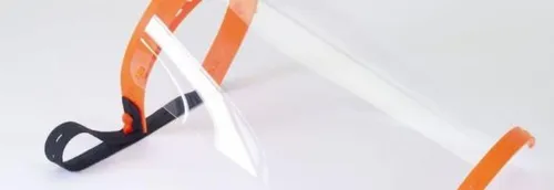 Des visières en plastique pour les policiers et gendarmes de la région