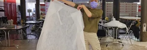 Un atelier de création de sur-blouses à la MEL