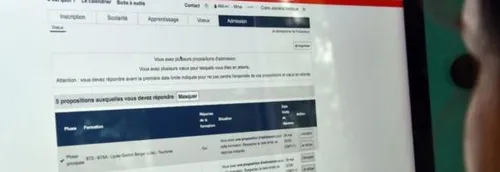 Parcoursup: les premières réponses aux voeux à 17h