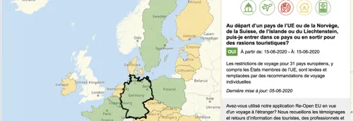 Un site pour vous aider à préparer vos vacances en Europe