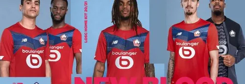 Le nouveau maillot du Losc dévoilé