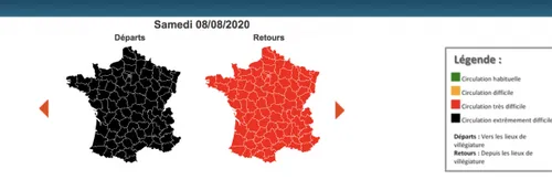 Samedi noir sur la route des départs