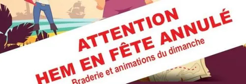 Les fêtes de Hem annulées ce week-end