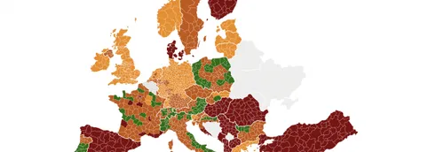 Pour la Belgique, le Nord reste en orange
