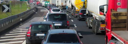 Opération escargot des forains ce lundi matin