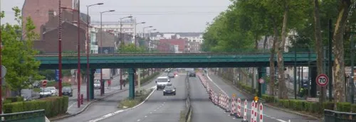 Le grand boulevard fermé à la circulation jusqu'à vendredi