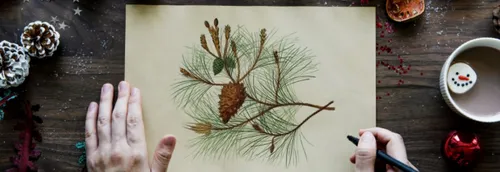 Des cartes de vœux à envoyer pour les fêtes aux plus démunis et isolés