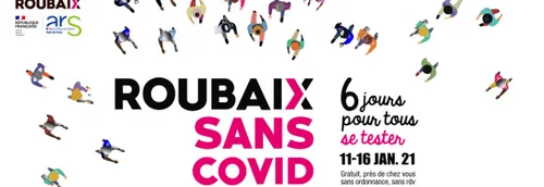 Une plateforme pour prendre rendez-vous au dépistage massif à Roubaix