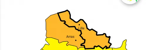 Le Nord et le Pas-de-Calais sont en vigilance orange vent violent