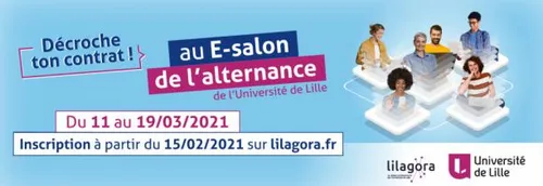 Un salon de l'alternance virtuel avec l'Université de Lille