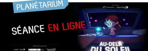 Une séance de Planétarium en live au PLUS